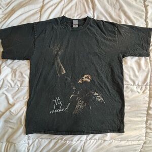 The Weeknd Black Graphic Band T‑Shirt